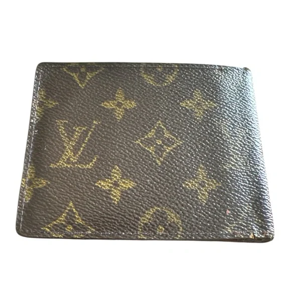 Louis Vuitton Preowned Men’s Monogram Canvas Billfold Wallet Spain Made Good Con